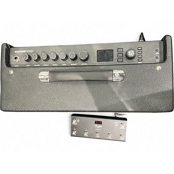 Used Fender Mustang GTX50 with Footswitch Guitar Combo Amp
