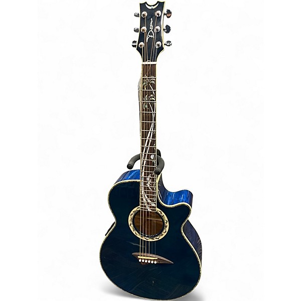 Used Dean PQSE KL BLUE Acoustic Guitar
