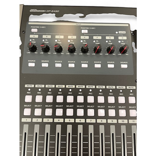 Used TASCAM DP-24SD Digital Mixer