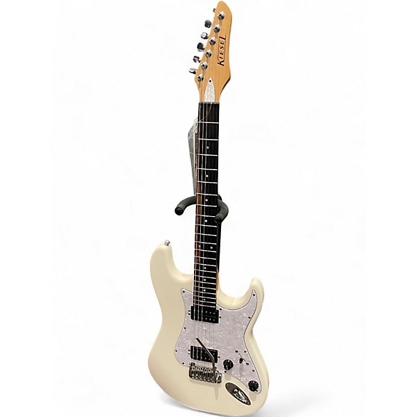 Used Kiesel Delos 6 white Solid Body Electric Guitar