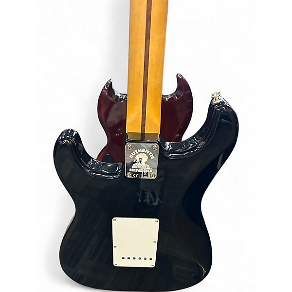 Used Fender hendrix strat black Solid Body Electric Guitar