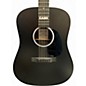 Used Martin DX Johnny Cash Black Acoustic Electric Guitar