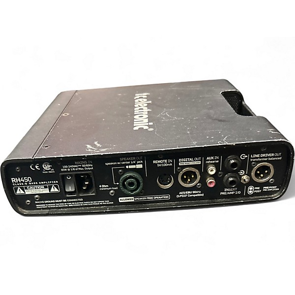 Used TC Electronic RH450 Bass Amp Head