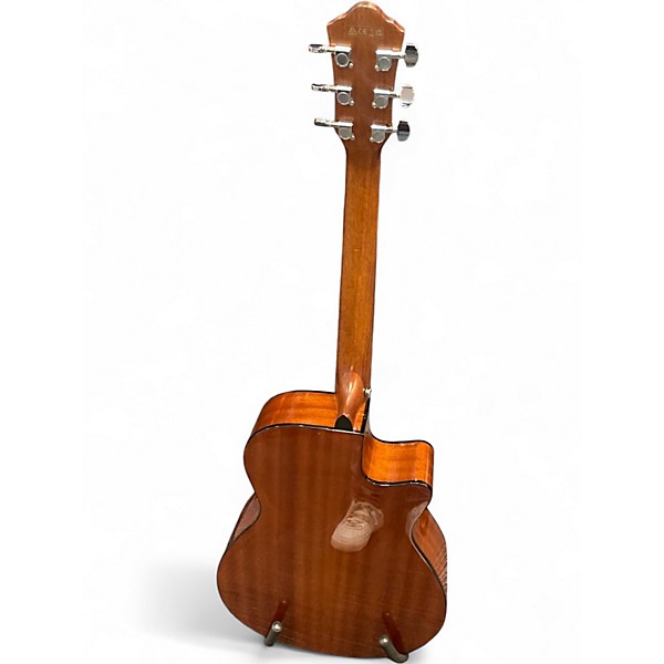 Used Ibanez AEG58L Tobacco Acoustic Electric Guitar