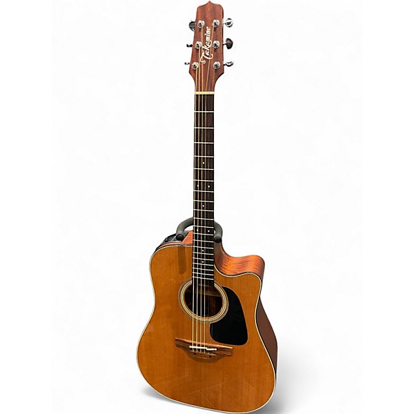 Used Takamine P1DC Natural Acoustic Electric Guitar