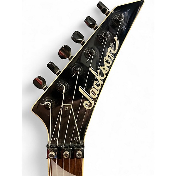 Used Jackson RRXMG Randy Rhoads White w/ Black Pinstripes Solid Body Electric Guitar