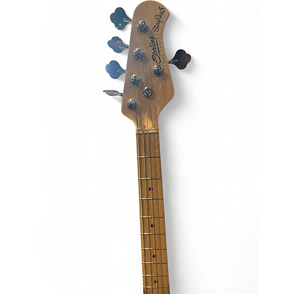 Used Sterling by Music Man Stingray Sub 5 Black Electric Bass Guitar