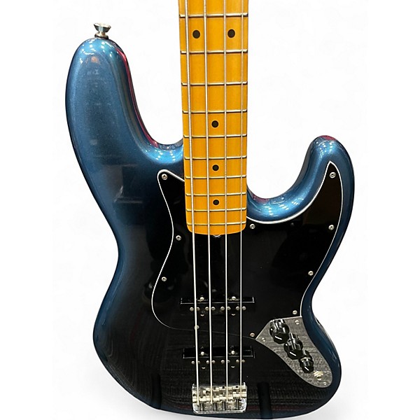 Used Fender American Professional II Jazz Bass Midnight Blue Electric Bass Guitar