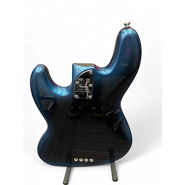 Used Fender American Professional II Jazz Bass Midnight Blue Electric Bass Guitar