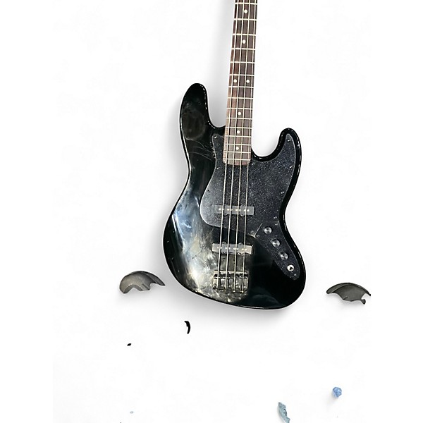 Used Fender Standard Jazz Bass Black Electric Bass Guitar