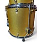 Used Cadeson 4 Piece Royal Custom Maple Gold Rewrap Drum Kit