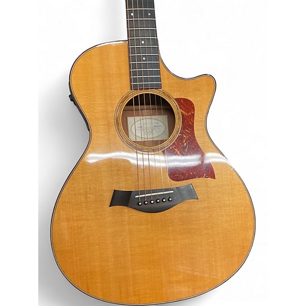 Used Taylor 512CE Natural Acoustic Electric Guitar