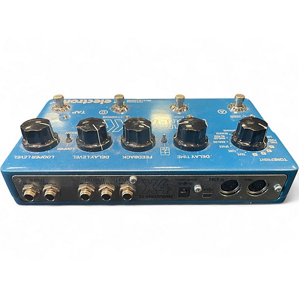 Used TC Electronic Flashback X4 Delay And Looper Effect Pedal