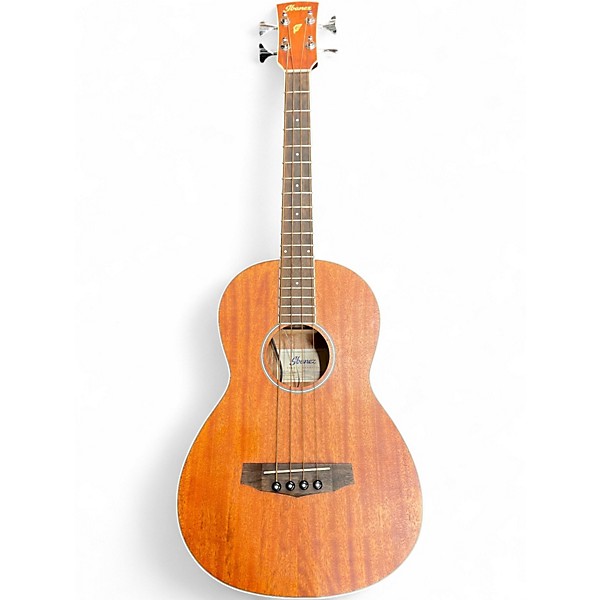 Used Ibanez PNB14E Mahogany Acoustic Bass Guitar