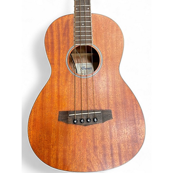 Used Ibanez PNB14E Mahogany Acoustic Bass Guitar