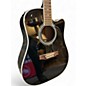 Used Takamine EF341SC BLACK Acoustic Electric Guitar