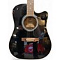 Used Takamine EF341SC BLACK Acoustic Electric Guitar
