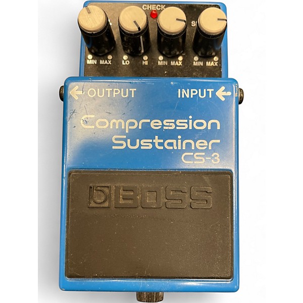 Used BOSS CS3 Compressor Sustainer Effect Pedal
