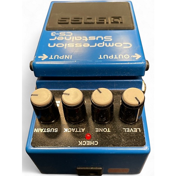 Used BOSS CS3 Compressor Sustainer Effect Pedal