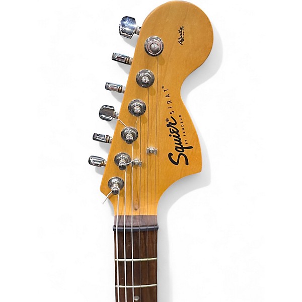 Used Squier Affinity Stratocaster Red Solid Body Electric Guitar