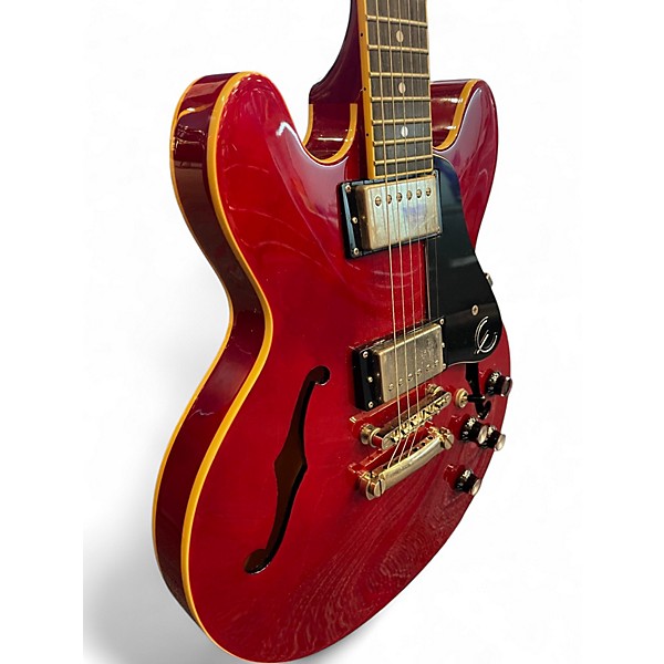 Used Epiphone ES339 Pro Cherry Hollow Body Electric Guitar