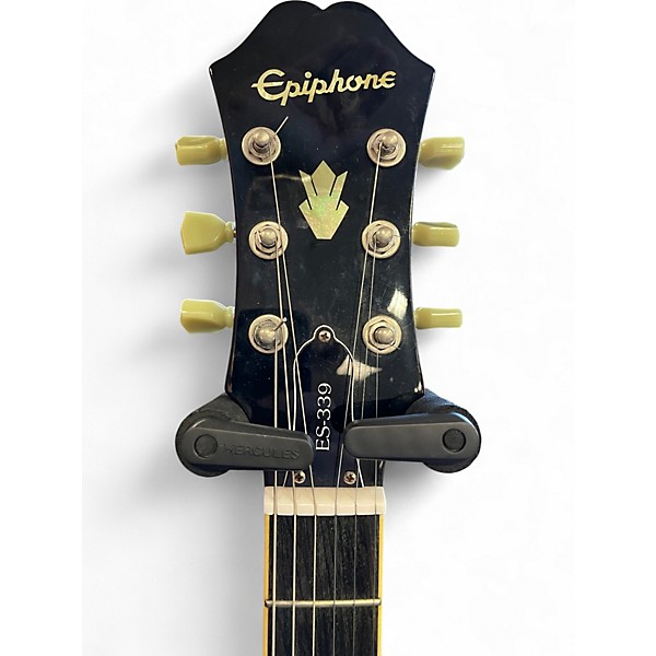 Used Epiphone ES339 Pro Cherry Hollow Body Electric Guitar