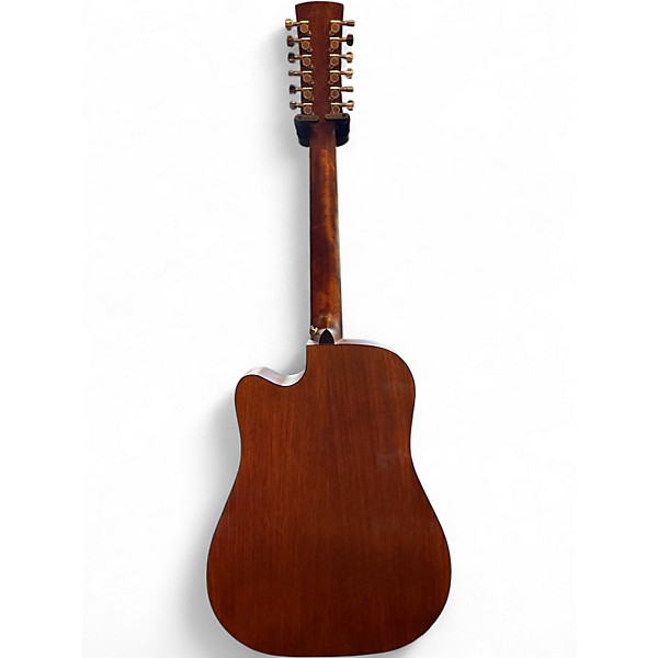 Used Ibanez AW5412CE Natural 12 String Acoustic Electric Guitar