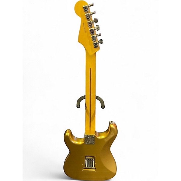 Used Fender Limited Edition American Standard Stratocaster Mystic Aztec Gold Solid Body Electric Guitar