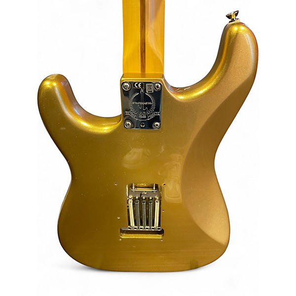 Used Fender Limited Edition American Standard Stratocaster Mystic Aztec Gold Solid Body Electric Guitar