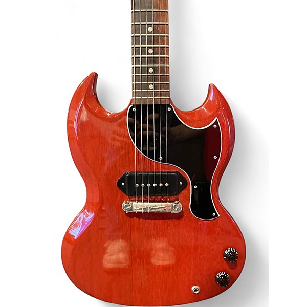 Used Gibson SG Junior Red Solid Body Electric Guitar