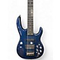 Used Carvin LB75 Blue Electric Bass Guitar
