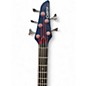 Used Carvin LB75 Blue Electric Bass Guitar