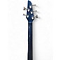 Used Carvin LB75 Blue Electric Bass Guitar