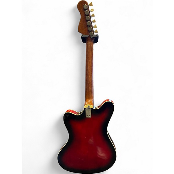 Vintage 1960s Framus Television Black Rose Hollow Body Electric Guitar