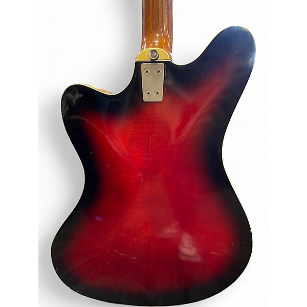 Vintage 1960s Framus Television Black Rose Hollow Body Electric Guitar