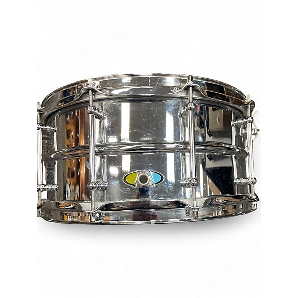 Used Ludwig 14in Supralite Snare Silver Drum