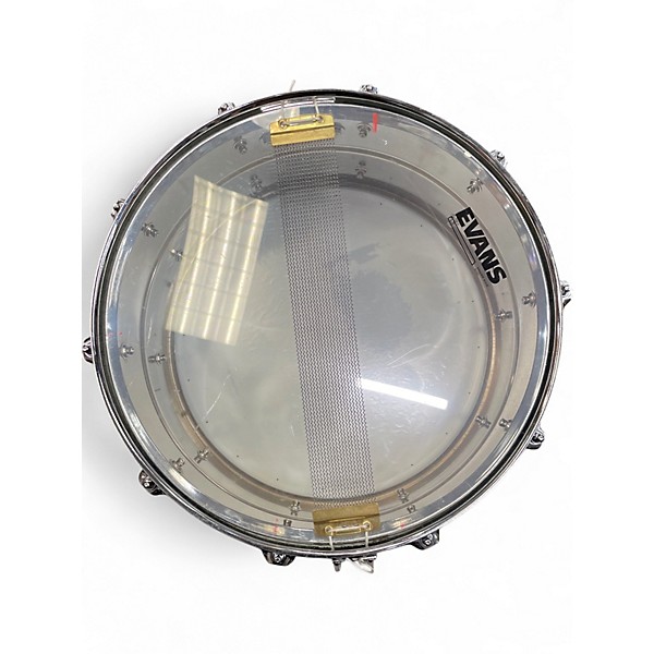 Used Ludwig 14in Supralite Snare Silver Drum