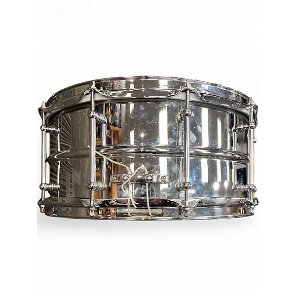 Used Ludwig 14in Supralite Snare Silver Drum