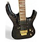 Used Johnson Double Cut FR black Solid Body Electric Guitar