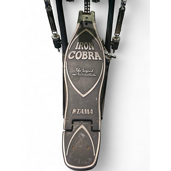 Used TAMA IRON COBRA DOUBLE KICK PEDAL Double Bass Drum Pedal