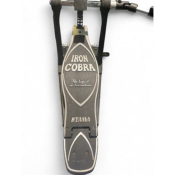 Used TAMA IRON COBRA DOUBLE KICK PEDAL Double Bass Drum Pedal