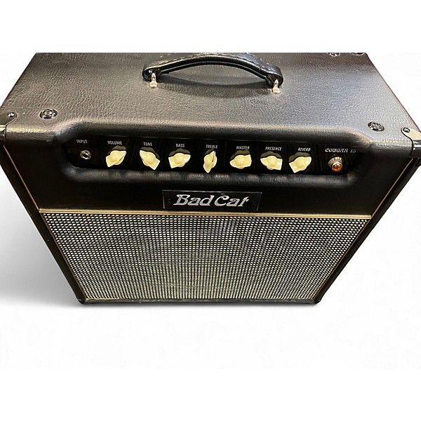 Used Black Cat cougar 15 Guitar Combo Amp