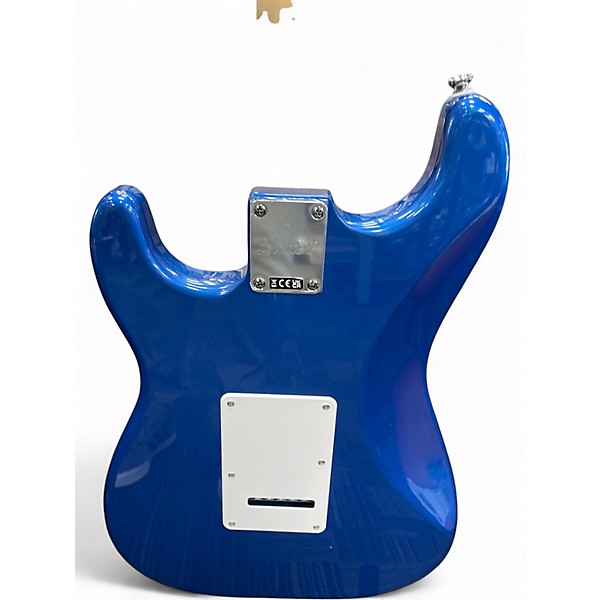 Used Squier stratocaster Blue Solid Body Electric Guitar