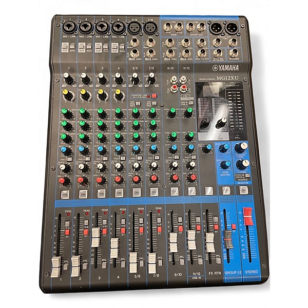 Used Yamaha MG12XU Unpowered Mixer