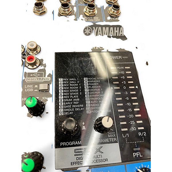 Used Yamaha MG12XU Unpowered Mixer