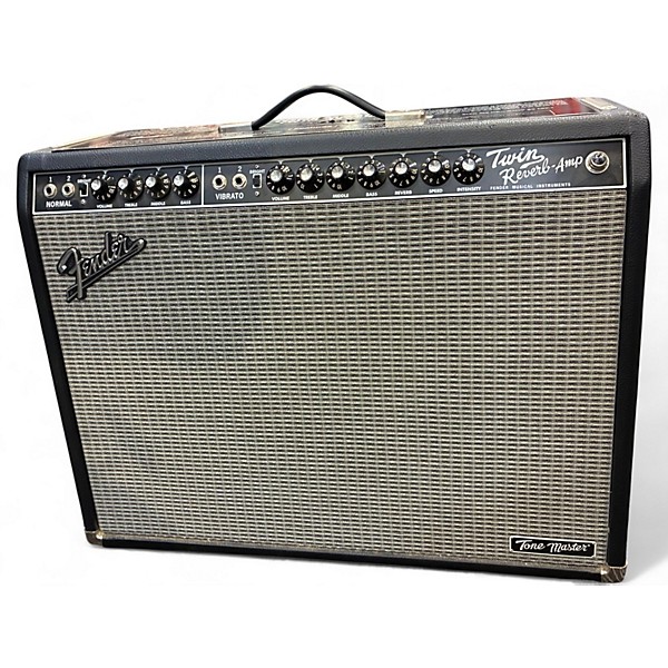 Used Fender Tone Master Twin Reverb 100W 2x12 Guitar Combo Amp