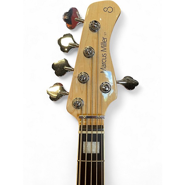 Used Sire Marcus Miller V7 Alder 5 String Sunburst Electric Bass Guitar