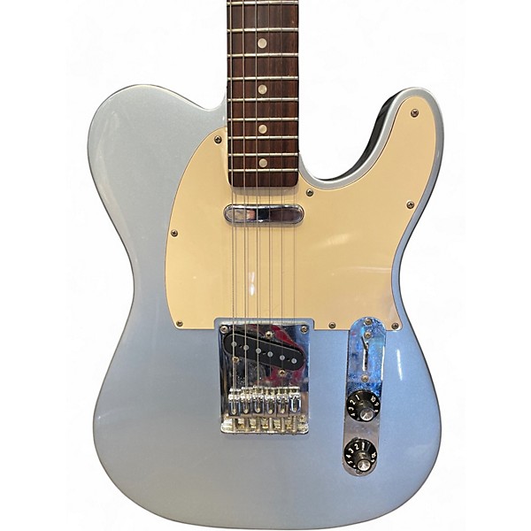Used Squier Affinity Telecaster Silver Solid Body Electric Guitar