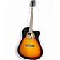 Used Washburn WA90CE Sunburst Acoustic Electric Guitar thumbnail