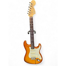 Used Fender American Performer Stratocaster SSS Honey Burst Solid Body Electric Guitar